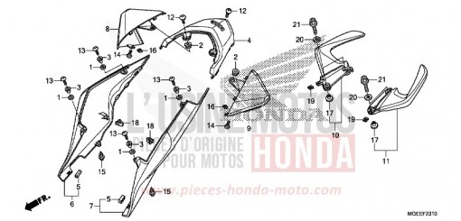 REAR COWL VFR1200FF de 2015